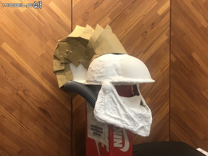 [DIY][萬聖節][面具]臨時趕製手做萬聖節面具"終極戰士及異形" (圖多文少)