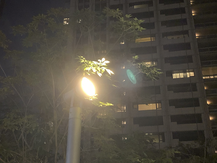 iPhone 12 Pro 夜拍對比 Nikon D850 夜拍直出