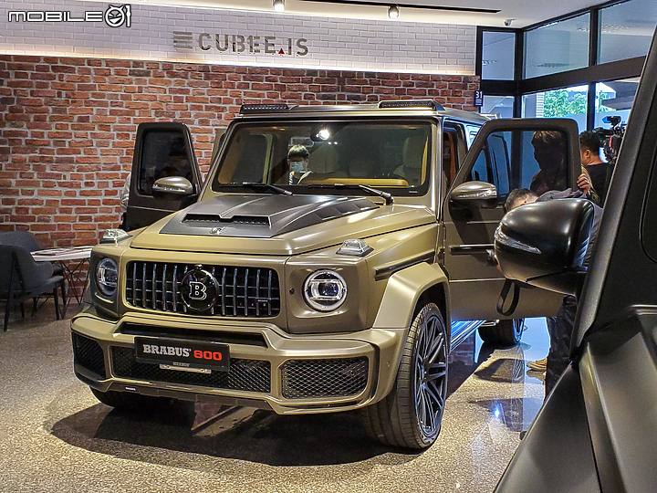 【採訪】身懷800hp動力的奢華大G!Brabus G800國內正式亮相!