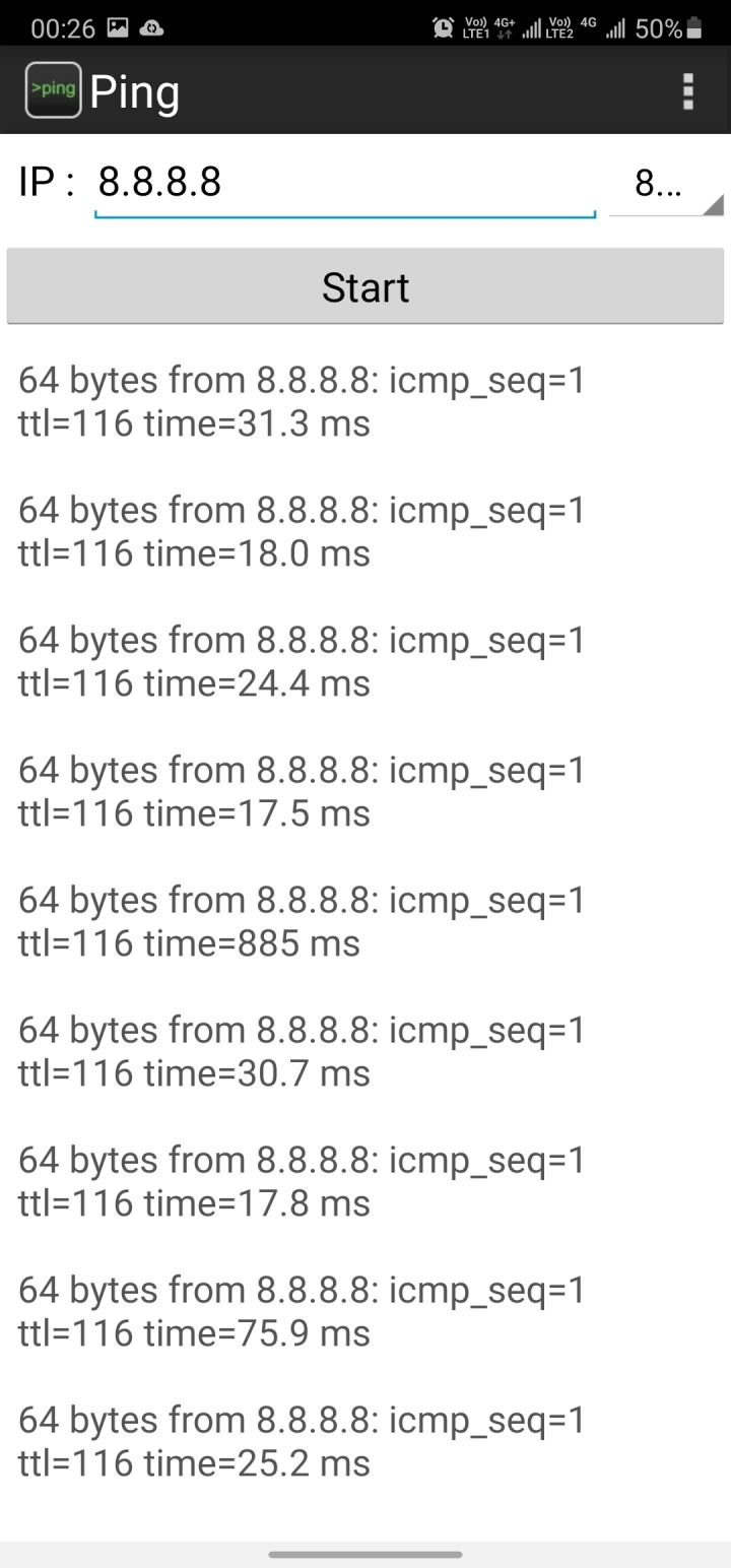 Note20 U 爆ping的問題依然存在