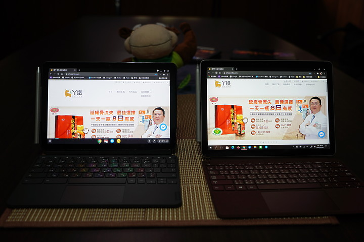 [四大系統評測]Tab S7 vs. iPad pro 11 2020 vs. Lenovo Chromebook Duet  vs. Surface GO2(8th M3)