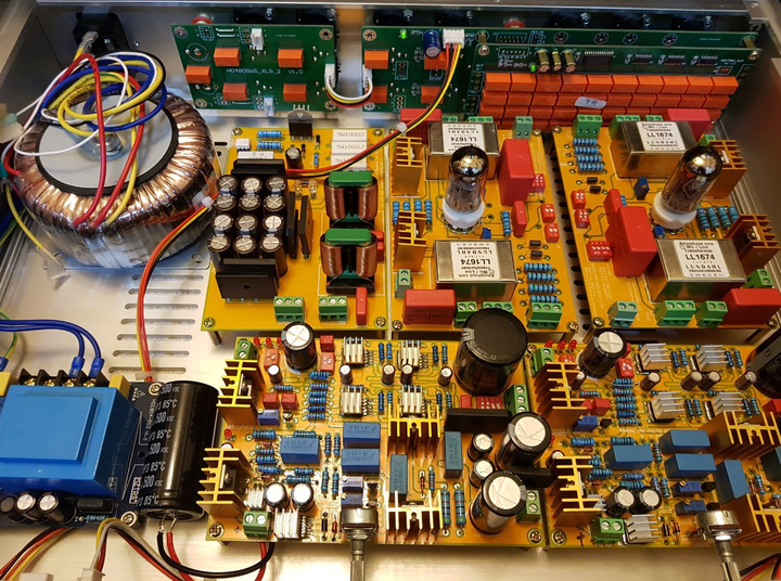 [DIY] Assembling Tube preamplifier for LUNDAHL LL1674