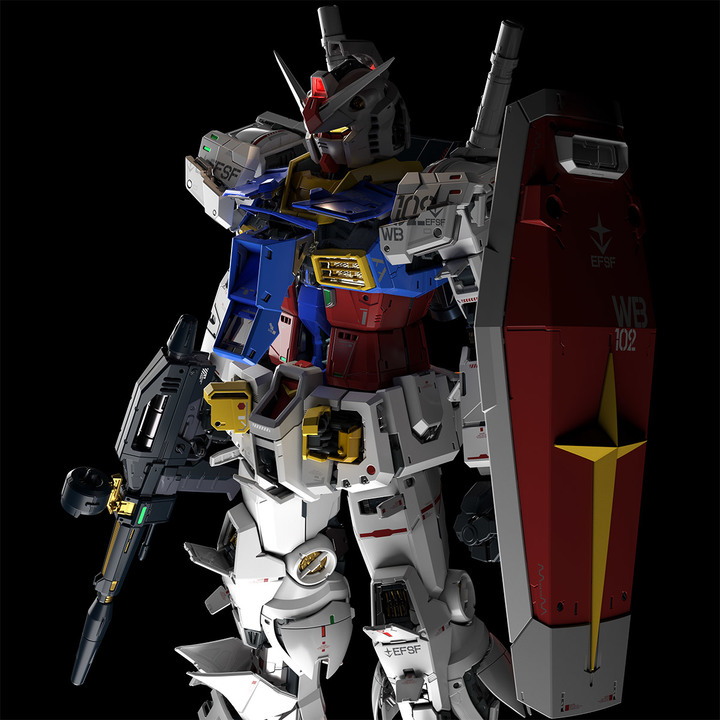 [情報] 90多個可動部分! BANDAI PG UNLEASHED 1/60 RX-78-2 鋼彈 2020年12月發售