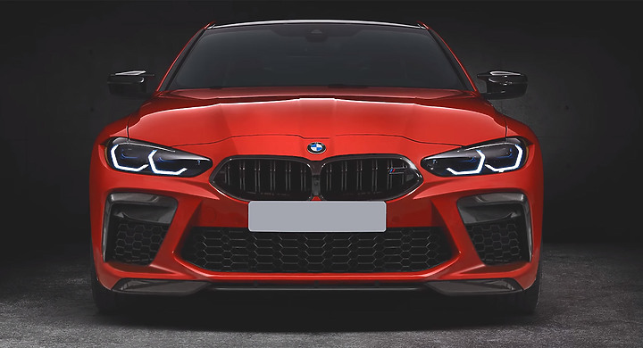 BMW M3、M4 原廠大鼻孔不 ok?只好自己改了...