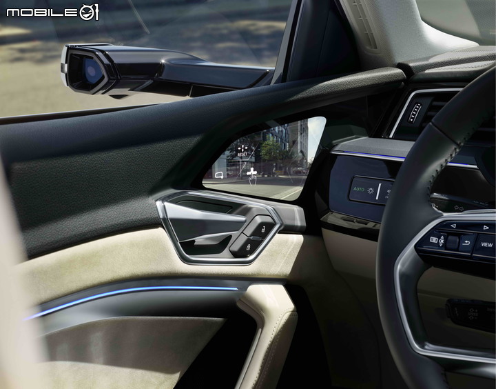 【實車亮相】Audi e-tron Sportback現身白晝之夜活動,虛擬後視鏡成亮點之一!