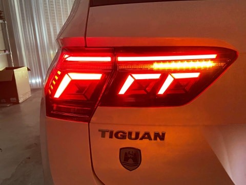 升級 小改款2021 Tiguan Facelift 動態 LED 尾燈
