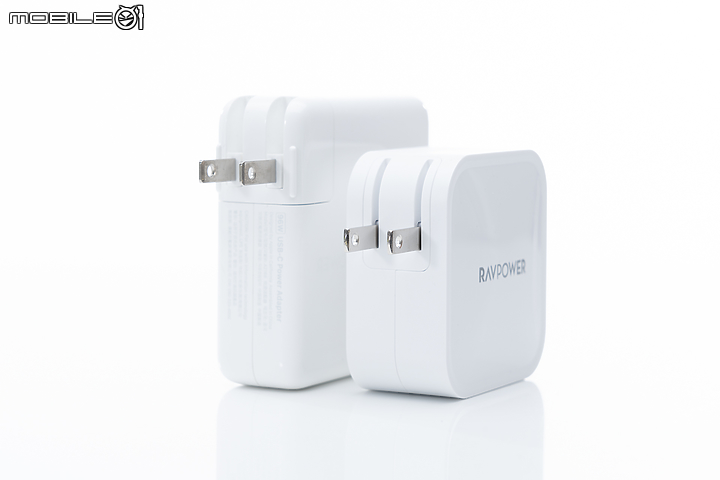 RAVPOWER 氮化鎵 GaN USB-C 充電器測試 輕巧與快充同時滿足！