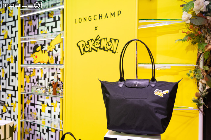 Longchamp x Pokémon 聯名系列發售 台北快閃店帶你搶先開逛!