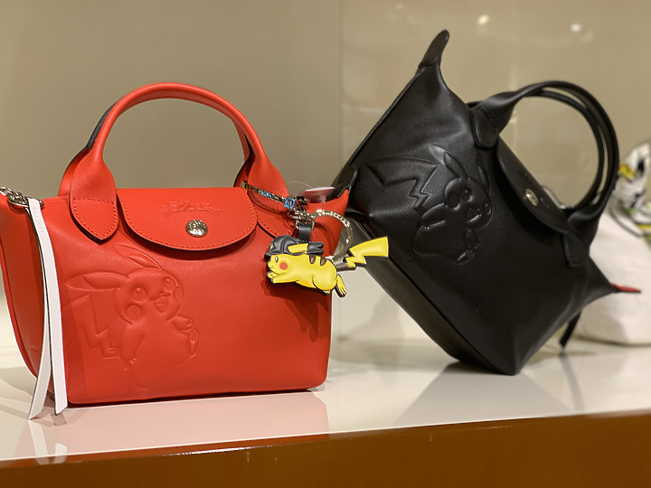 逛街莫名抓到全球限量寶 之 Longchamp x Pokémon 聯名系列