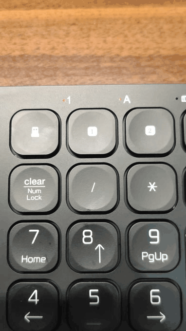 點我看大圖 【小宅開箱】無線硬實力,移動辦公新寵兒 B.friend RB730無線雙模智能鍵盤