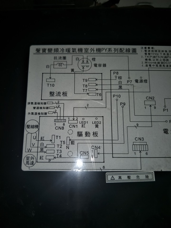 冷氣故障碼原因是IPM保護