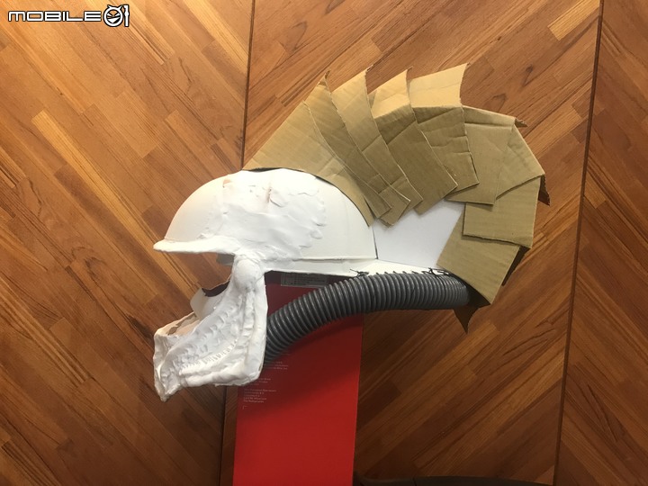 [DIY][萬聖節][面具]臨時趕製手做萬聖節面具"終極戰士及異形" (圖多文少)