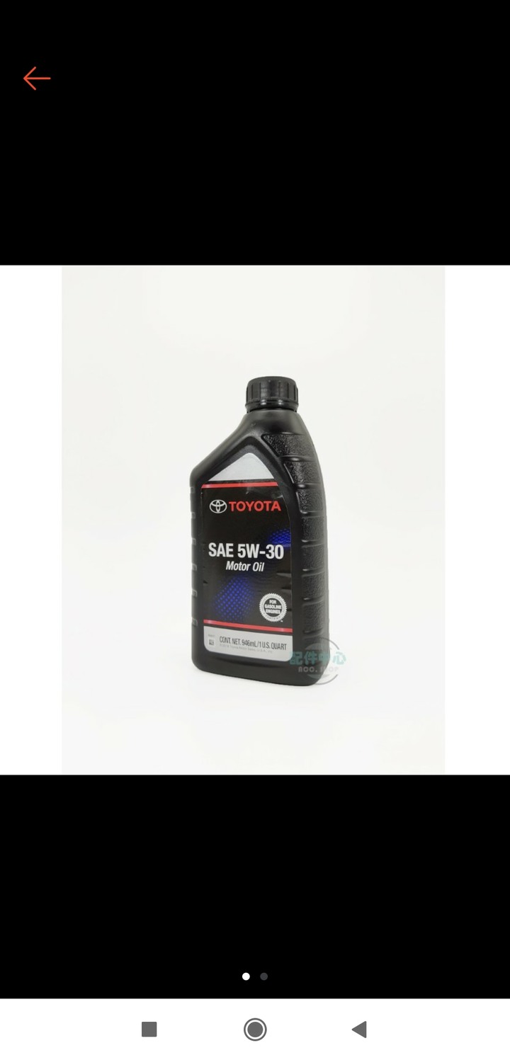 【請益】兩款toyota 5w-30機油的差別？
