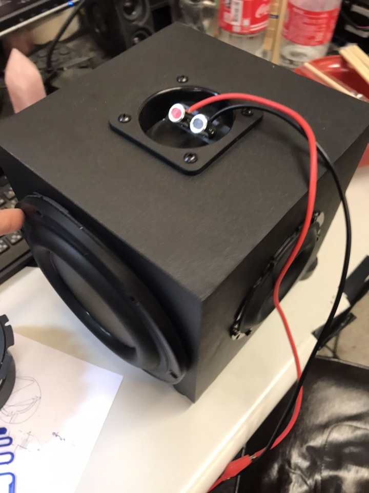 [DIY喇叭] 緊湊的迷你超低音喇叭