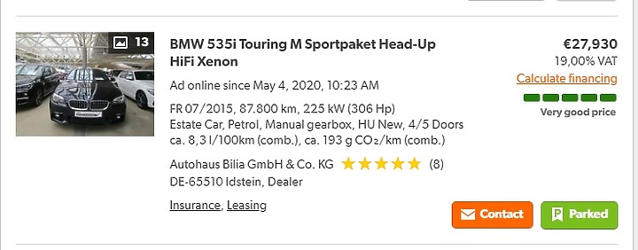 我的外匯之旅 BMW Premium Selection F11 528i Touring