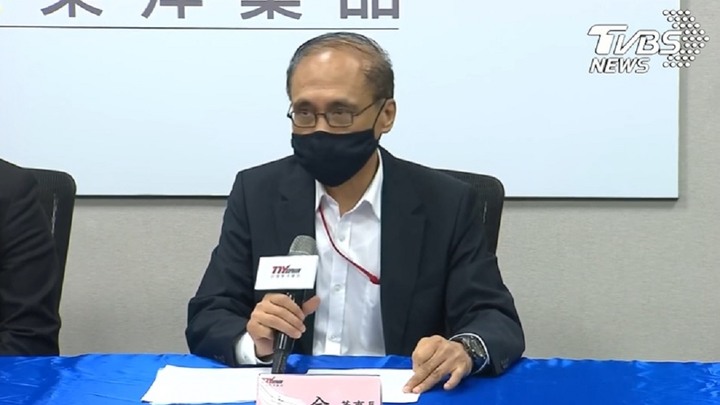 台灣東洋董事長林全將說明:取得德國BioNTech新冠肺炎疫苗的台灣代理權
