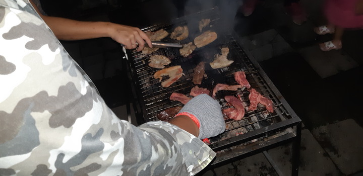上禮拜六日去桃園 舊百吉穴道和綠光森林 角版街 烤肉