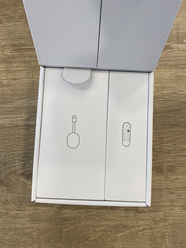 [開箱] Chromecast with Google TV Sunrise 粉色