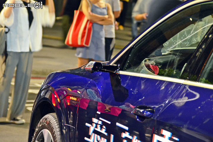 【實車亮相】Audi e-tron Sportback現身白晝之夜活動,虛擬後視鏡成亮點之一!