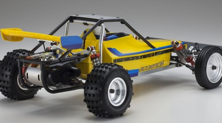 Kyosho Scorpion 四驅化