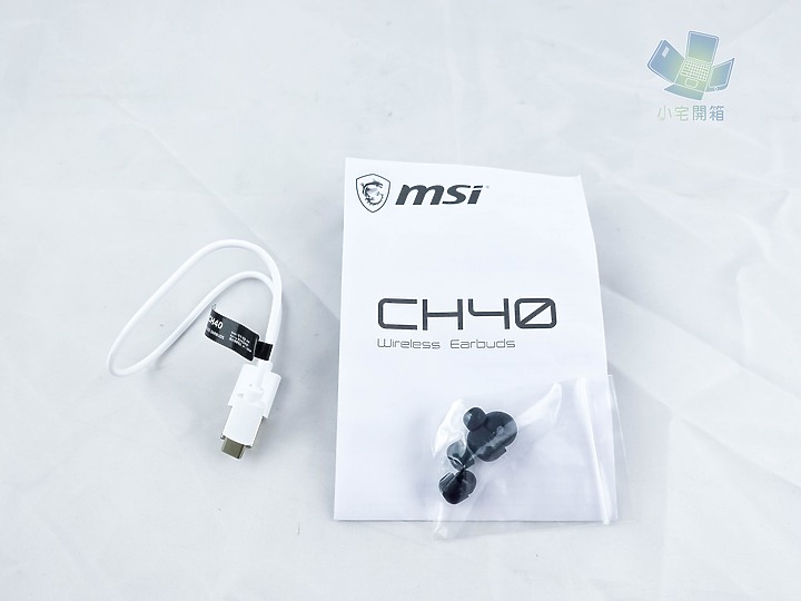 【小宅開箱】MSI CH40 真無線藍芽耳機 －龍魂的信仰之神