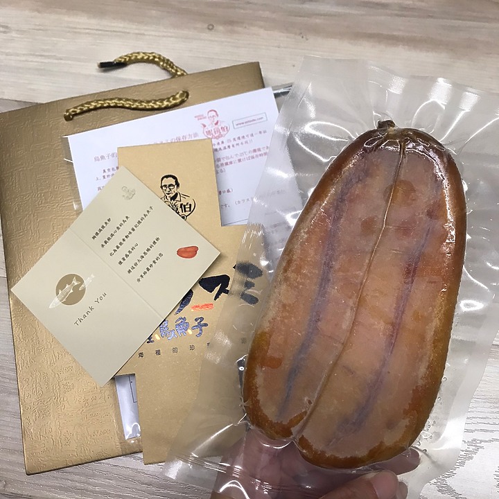 [開箱]不鹹不腥，油脂豐富的台灣野生烏魚子