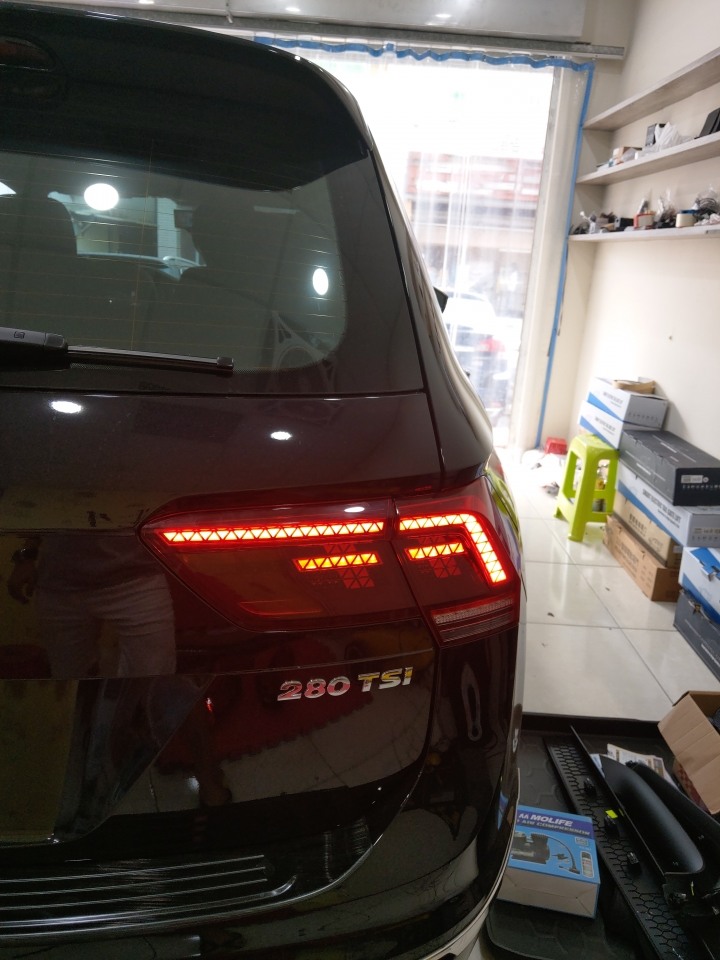 升級 小改款2021 Tiguan Facelift 動態 LED 尾燈