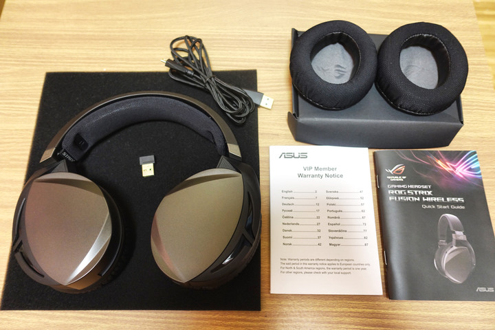 ［開箱］ 夜市耳機升級 ROG Fusion Wireless