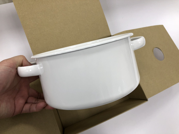 日本 Kaico 琺瑯雙耳鍋開箱