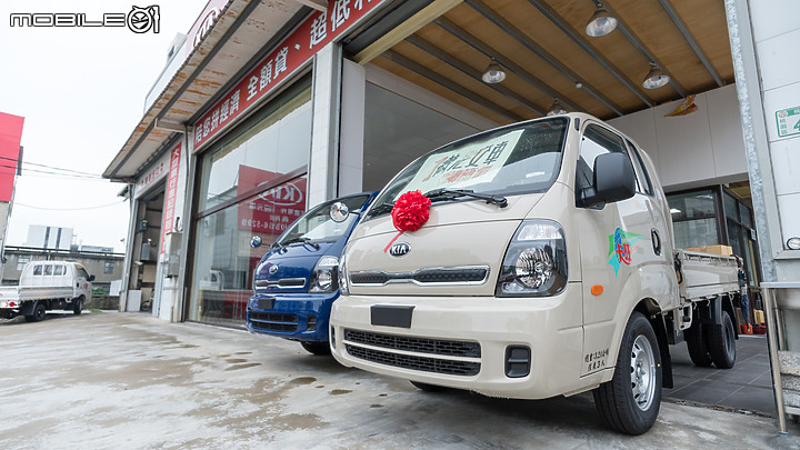 轎車內裝的貨卡，KIA卡旺四輪傳動K2500賞車體驗！