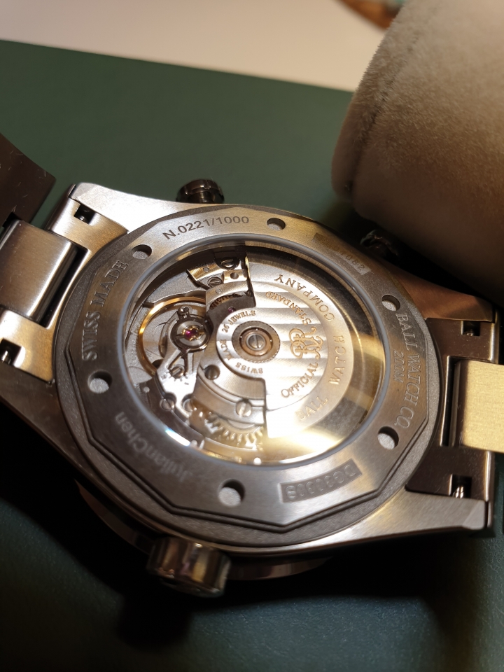 BALL Roadmaster Marine GMT 開箱
