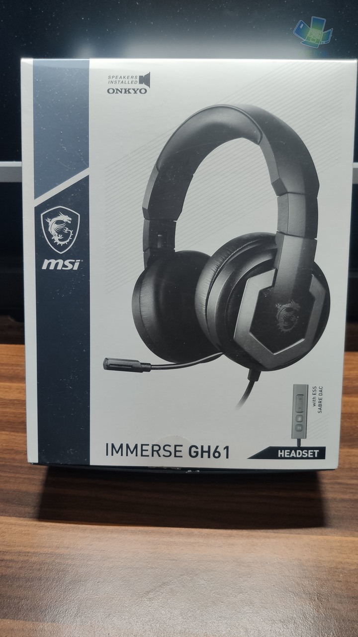 【小宅開箱】微星MSI IMMERSE GH61 電競耳麥 聆聽高科技的龍吟