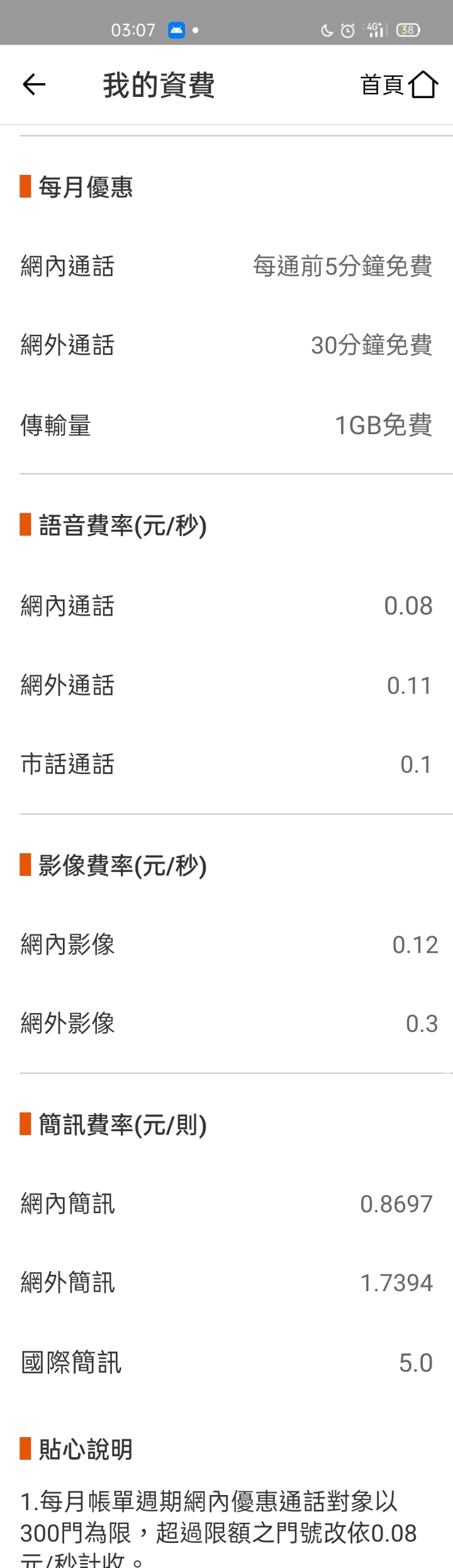 台灣大哥大399延期變499