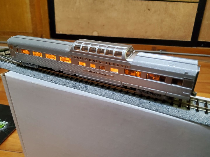 (鐵道模型) 遲來開箱 kato 106-056 California Zephyr 加州和風號