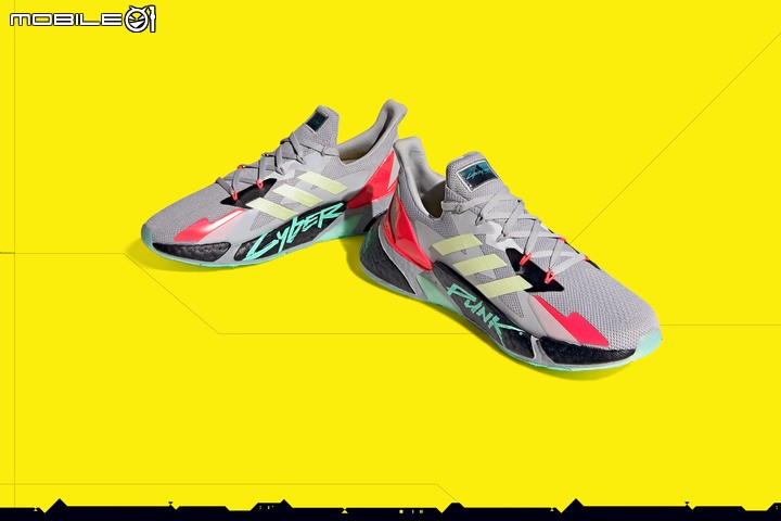 adidas X9000 x《電馭叛客2077》聯名鞋款發售! 強烈的賽博龐克元素與撞色美感!