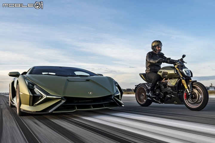 【海外快訊】聯名超跑品牌 DUCATI Diavel 1260 Lamborghini 貴氣登場!