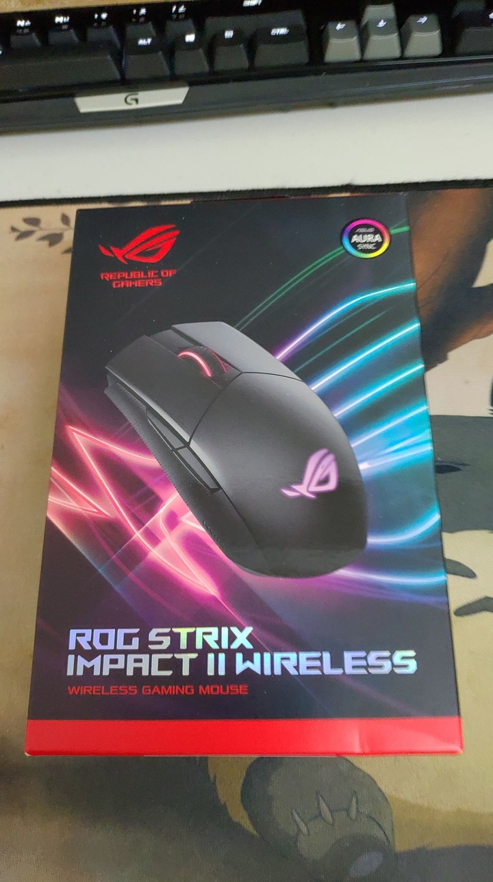 rog strix impact ii wireless 開箱