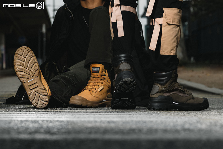 PALLADIUM x 米其林聯名款式軍靴登場 全球首雙導入米其林胎紋科技的PAMPA X TECH大底!