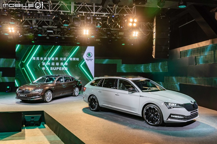 Škoda Superb小改款全車系限時免費升級Matrix LED頭燈,售價維持改款前119.9萬元起!
