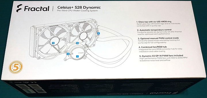 簡約幹練！Fractal Design Celsius+ S28 水冷開箱