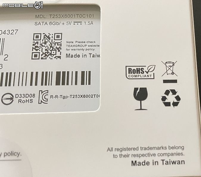 跳水俗賣的 SSD 十銓 TEAMGROUP 入門等級 CX2 開箱