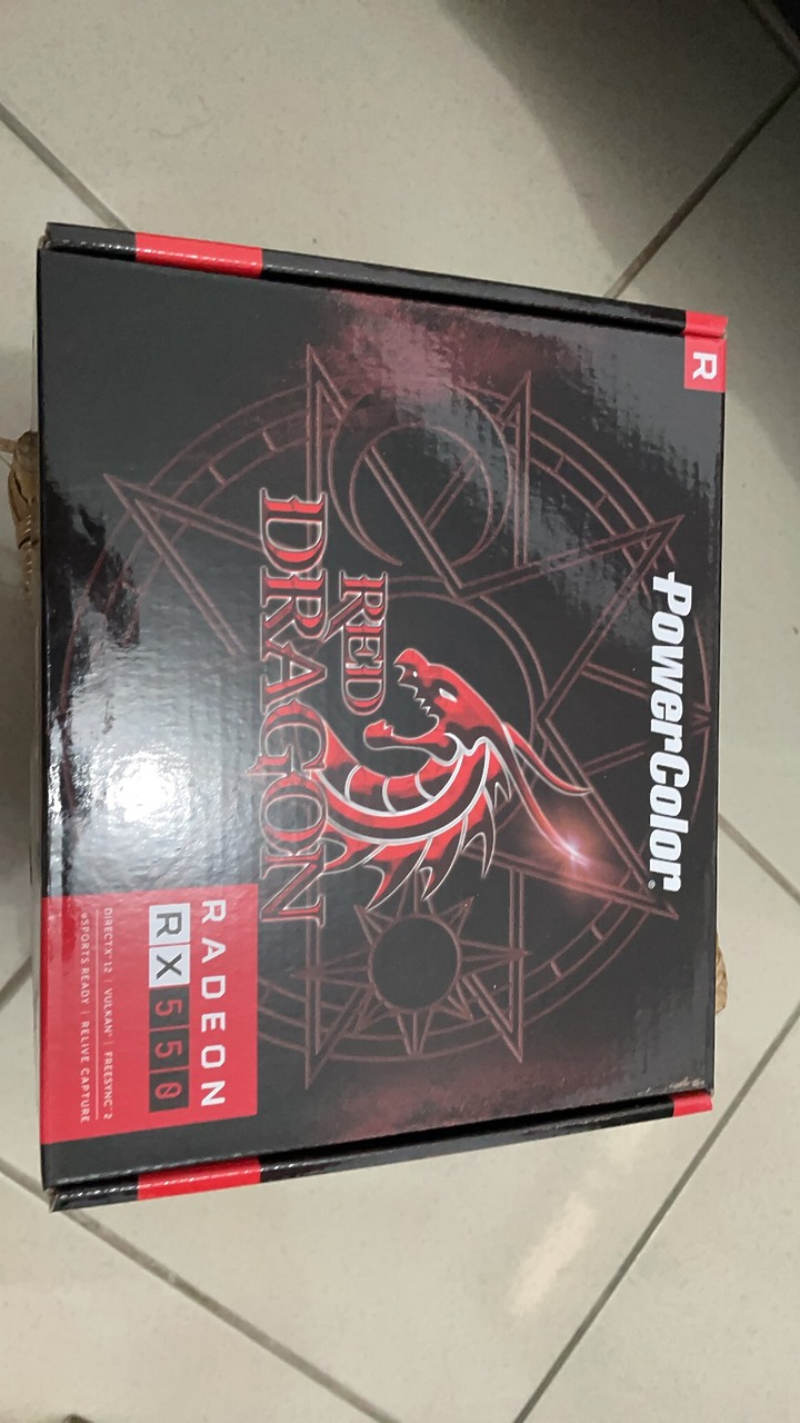 [分享] AMD Ryzen 9 5950X 配上 Radeon RX550 入手小開箱