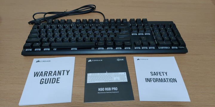 CORSAIR K60 RGB PRO 有船不上嗎?