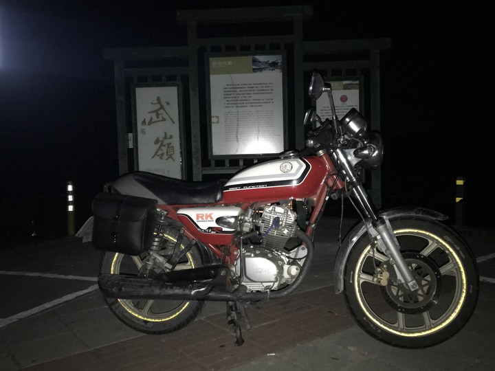 再一次，「新車」就直上武嶺！