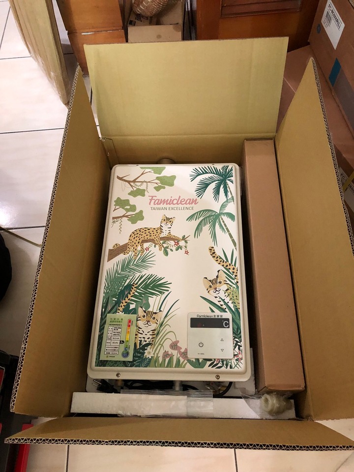 Famiclean 16公升熱水器開箱
