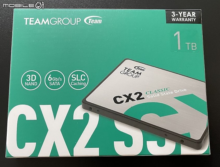 跳水俗賣的 SSD 十銓 TEAMGROUP 入門等級 CX2 開箱