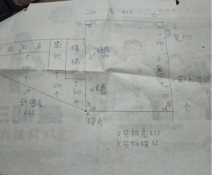 求助.透天開門會阻礙到鞋櫃施做該怎麼設計。