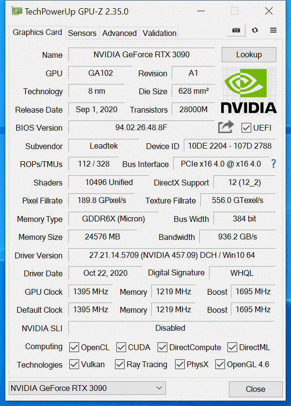 麗臺WinFast GeForce RTX 30系列開箱實測