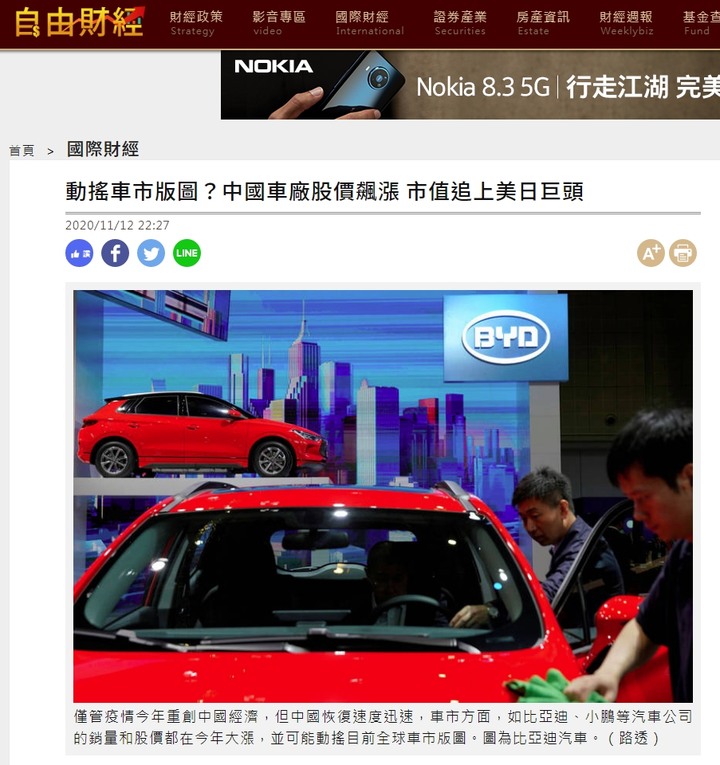 一篇讓你了解 2021中國車趨勢 資料都幫你傳好了