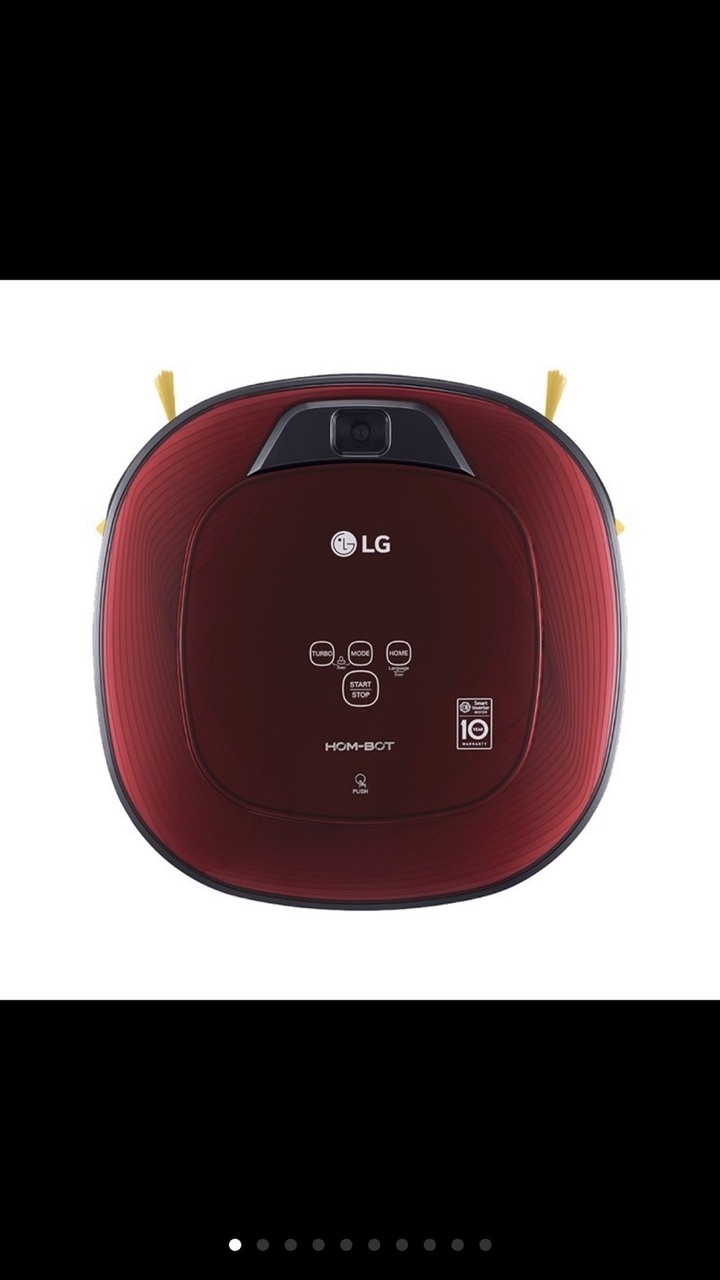 開箱_掃地機器人LG WiFi CordZero VR6685TWARV
